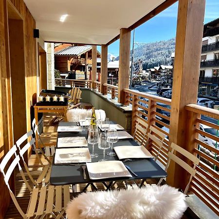 Appartement De Standing Plein Centre Station, 50M Des Pistes Les Gets Eksteriør bilde