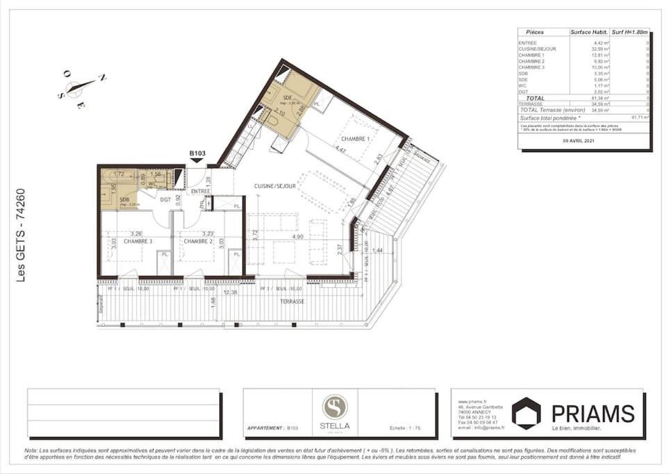 Appartement De Standing Plein Centre Station, 50M Des Pistes Les Gets Eksteriør bilde