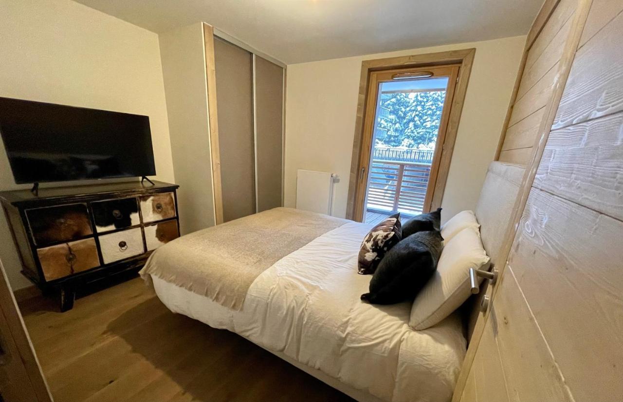 Appartement De Standing Plein Centre Station, 50M Des Pistes Les Gets Eksteriør bilde