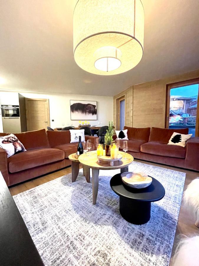 Appartement De Standing Plein Centre Station, 50M Des Pistes Les Gets Eksteriør bilde